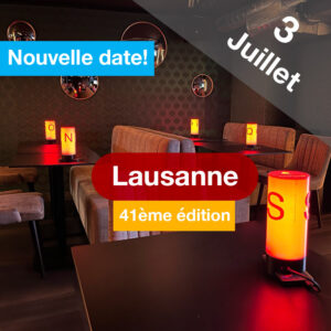 Speed Dating 25-45ans à Lausanne – 3 Juillet 2024