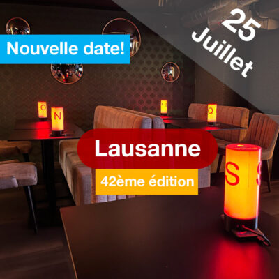 Speed Dating 29-49ans à Lausanne – 25 Juillet 2024